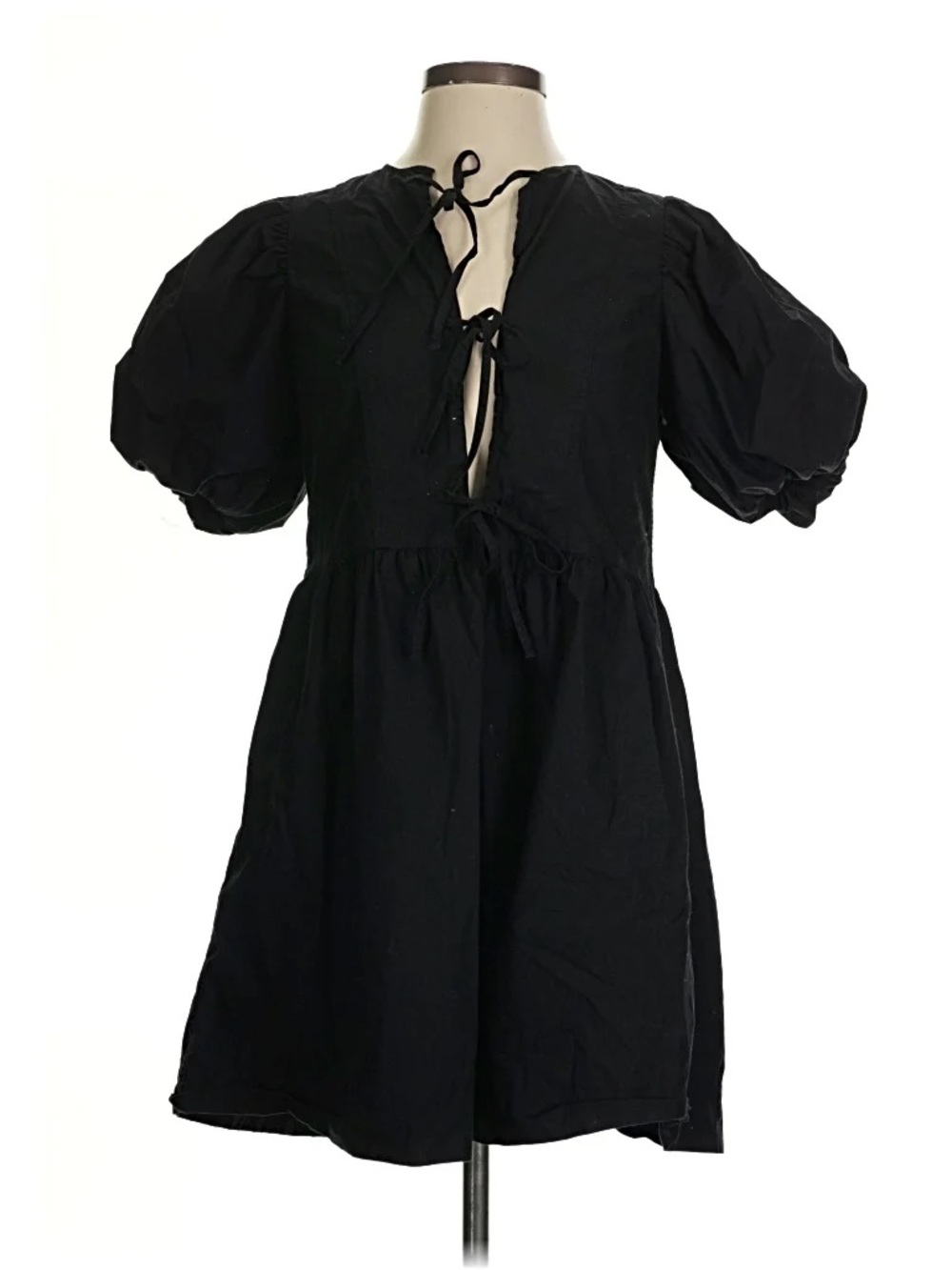 HM Baby Doll Dress | Black | S